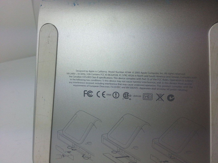 Podstawka APPLE Imac G5 17" Oryginalna Grade C