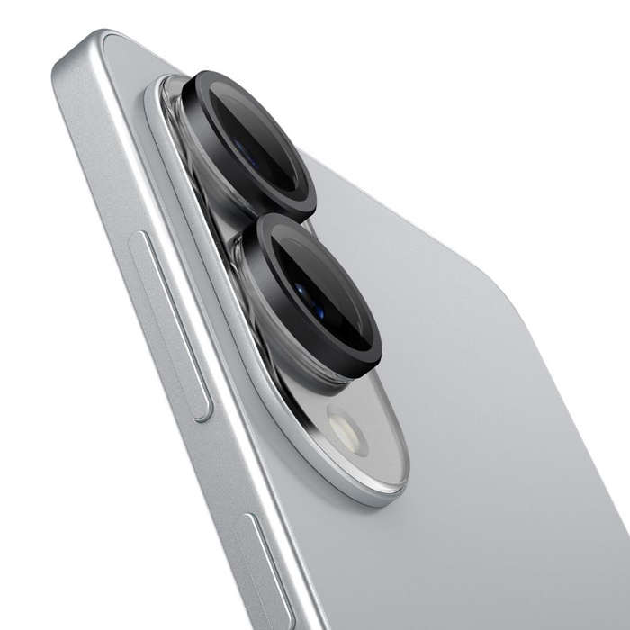 OSŁONA APARATU SPIGEN SAMSUNG GALAXY S25 EDGE OPTIK PRO GLAS.TR ”EZ FIT” CAMERA PROTECTOR 2-PACK CZARNA