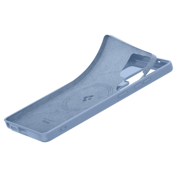 ETUI SPIGEN SILICONE FIT MAG MAGSAFE SAMSUNG GALAXY S25 ULTRA SAPPHIRE BLUE