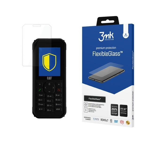 Szkło Hybrydowe 3MK CAT B40 FlexibleGlass