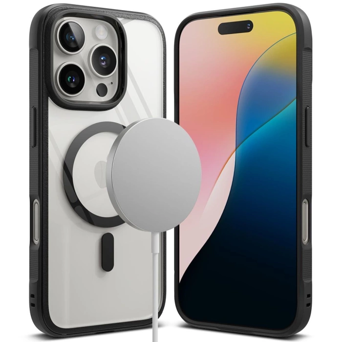 Etui RINGKE FUSION BOLD MAGNETIC MAGSAFE IPHONE 16 PRO MAX BLACK