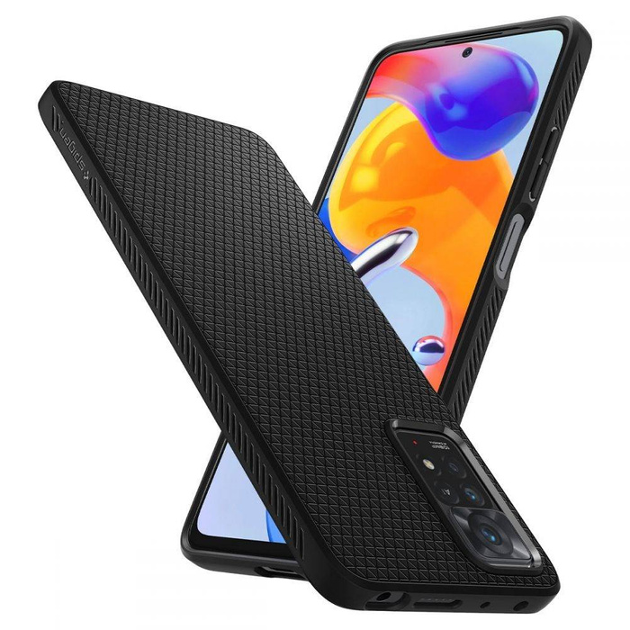 Spigen Liquid Air Xiaomi Redmi Note 11 Pro / 11 Pro 5G ETUI Matte Black