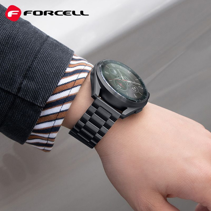 FORCELL F-DESIGN FS06 pasek do SAMSUNG Watch 20 mm czarny