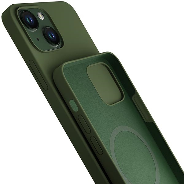 Etui 3MK Hardy Case iPhone 13 6,1" zielony/alphine green MagSafe