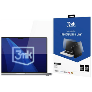 Szkło hybrydowe 3MK FlexibleGlass Lite   do Apple Macbook Pro 16 M1/M2/M3/M4