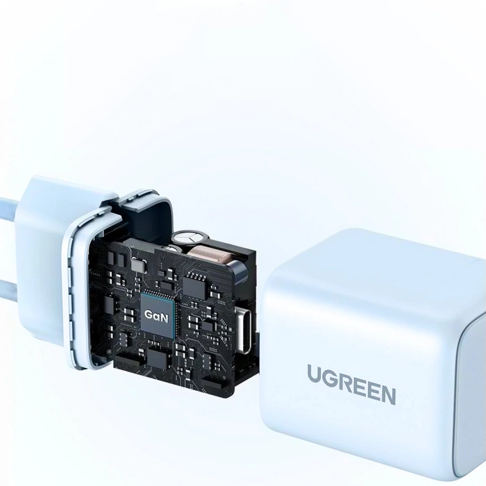 Ładowarka sieciowa Ugreen X512 20W GaN 1x USB-C - niebieska