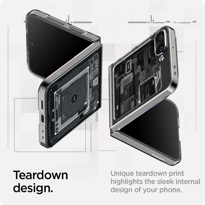 ETUI SPIGEN AIRSKIN SAMSUNG GALAXY Z FLIP 6 / 7 FE ZERO ONE