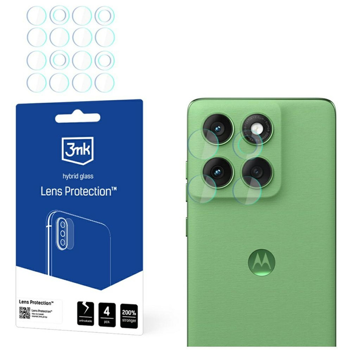 Ochrona na obiektyw aparatu 3MK Lens     Protect do Motorola Edge 60 4szt