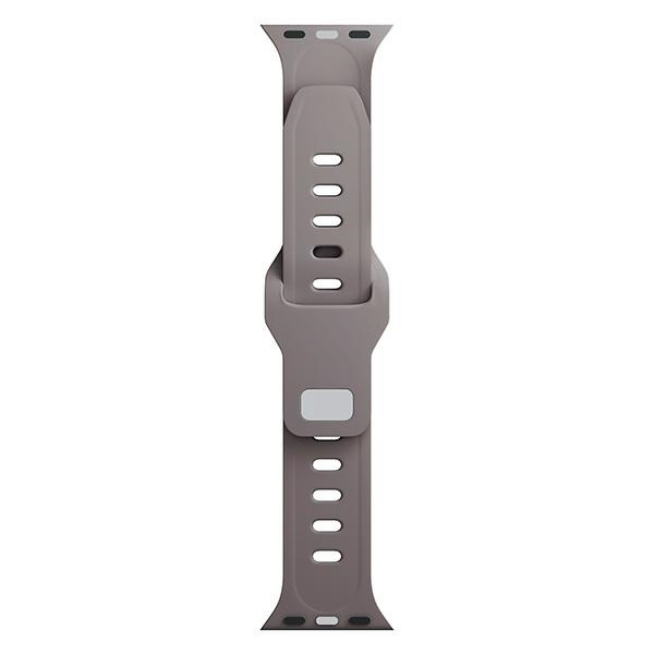 3MK Silicone Watch Strap brązowy/taupe dla Apple Watch 42/44/45/49mm