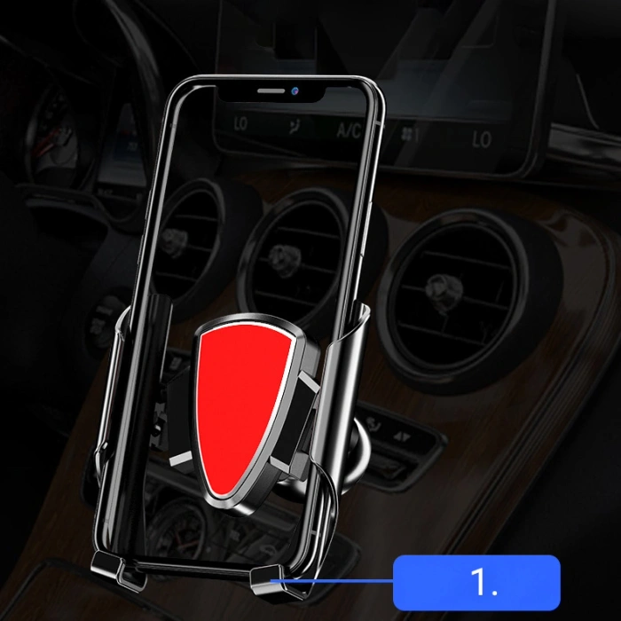 Uniwersalny grawitacyjny uchwyt samochodowy złoty (YC05)