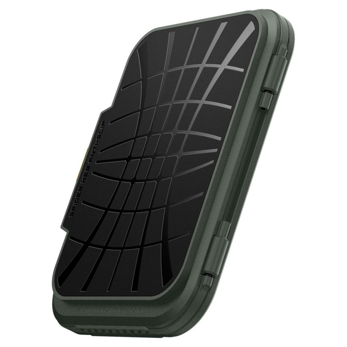 PORTFEL MAGASEF SPIGEN LOCK FIT UNIWERSALNY CARD HOLDER KHAKI ZIELONY