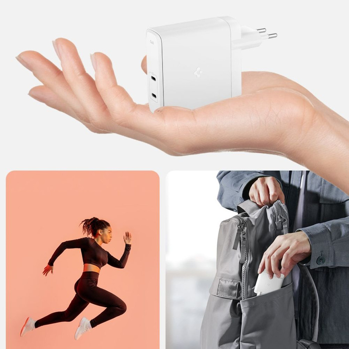 ŁADOWARKA SPIGEN ARCSTATION PRO GAN-1402 2-PORT NETWORK CHARGER 140W WHITE