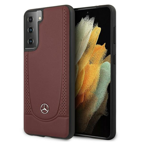 Etui MERCEDES Samsung Galaxy S21 Plus G996 Urban Line MEHCS21MARMRE Czerwony Hardcase