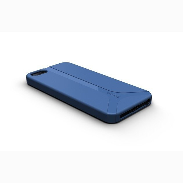 Etui Pokrowiec Apple iPhone 5 5S SE BEON Key Niebieski