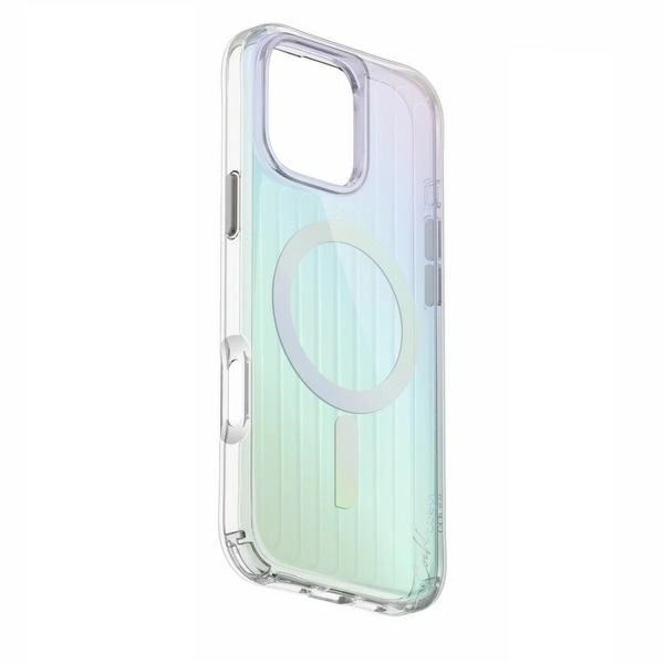 UNIQ etui Coehl Linear iPhone 16 Pro 6.3" Magnetic Charging opal/iridescent