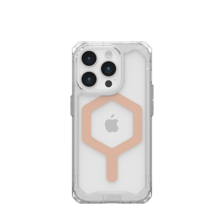 Etui UAG Plyo Magsafe - obudowa ochronna do iPhone 15 Pro kompatybilna z MagSafe (ice-rose gold) Case