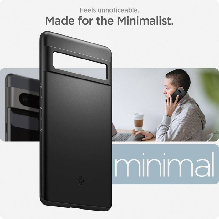 Etui Spigen Thin Fit Google Pixel 7 Etui Black