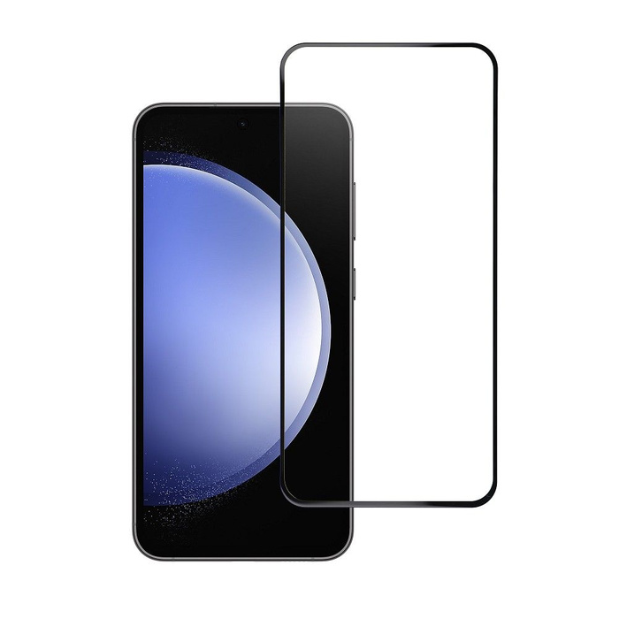 Szkło hartowane do Samsung Galaxy S23 FE (full glue / case friendly) Blue Star 5D czarne