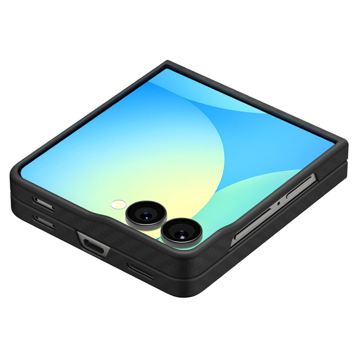 ETUI SPIGEN SAMSUNG GALAXY Z FLIP 7 AIRSKIN ARAMID CZARNE