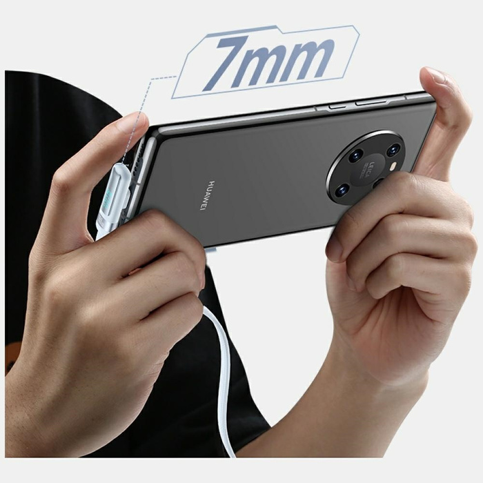 Kabel USAMS US-SJ653 PD 100W USB-C/USB-C 1.2m fioletowy