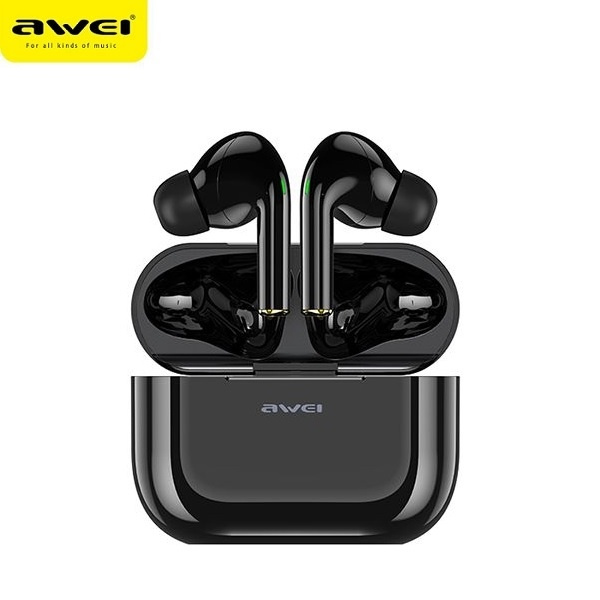 Słuchawki AWEI Bluetooth 5.0 T29 TWS Stacja Dokująca Czarny