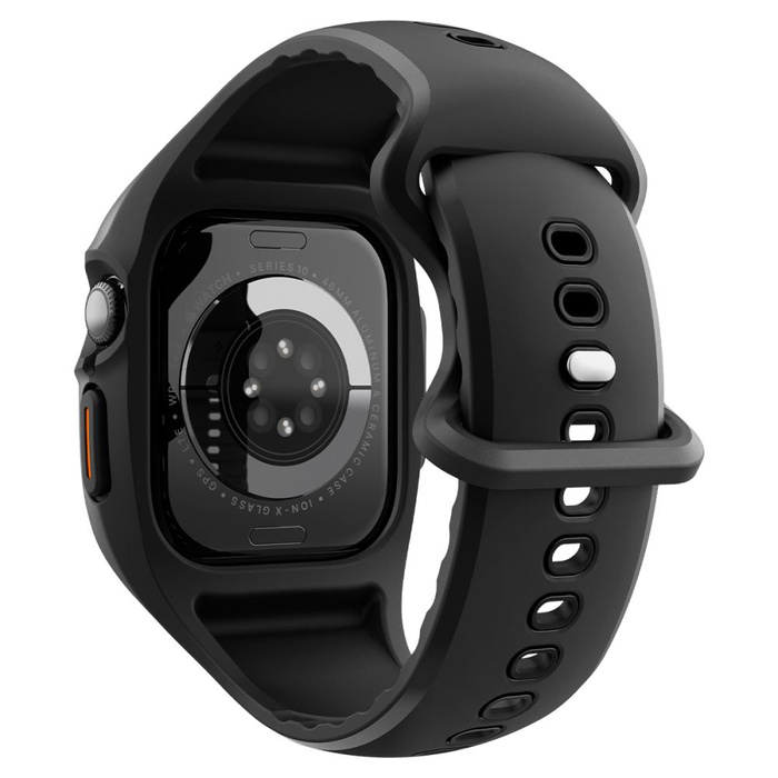 PASEK SPIGEN APPLE WATCH 10 (46 MM) LIQUID AIR PRO MATOWY CZARNY