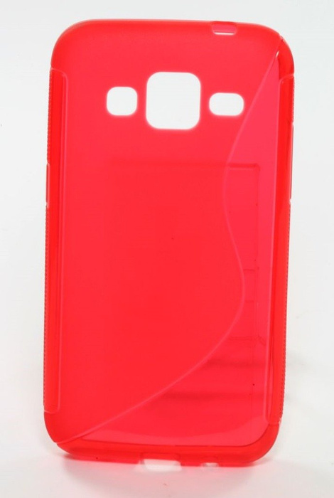 Pokrowiec S-Line Samsung Galaxy Core Prime Czerwony Etui Silikon