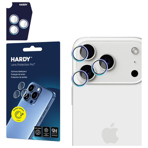 Ochrona na obiektyw aparatu 3MK iPhone 17 Pro /17 Pro Max HARDY Lens Protection Pro Wielokolorowy