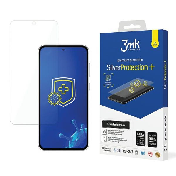 3MK SilverProtect+ Samsung Galaxy S23 FE Folia Antymikrobowa montowana na mokro