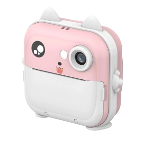 Aparat z drukarką termiczną Wozinsky WDT-01 kamera, dla dzieci - różowy