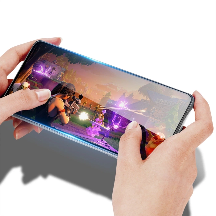 Szkło prywatyzujące Dux Ducis hartowane na Samsung S25+ - z czarną ramką