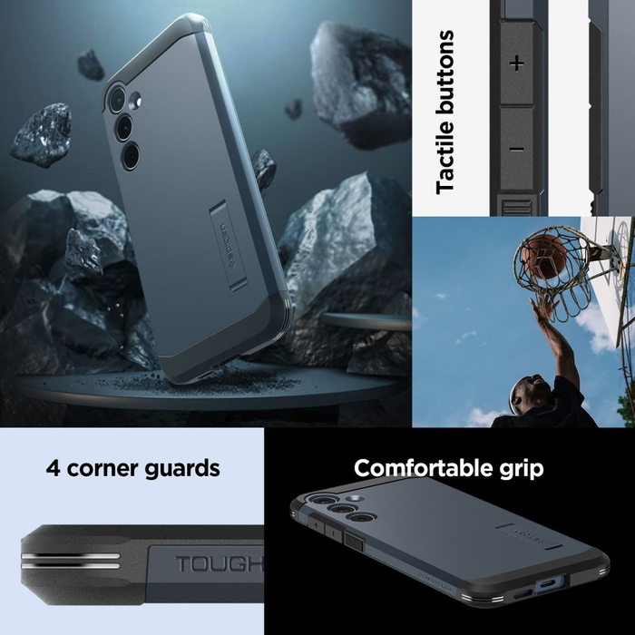 Etui Spigen Tough Armor Samsung Galaxy A55 5g Metal Slate Case