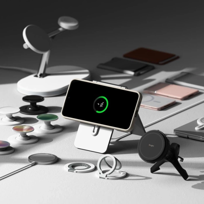 Etui RINGKE SILICONE MAGNETIC MAGSAFE GALAXY S25+ PLUS STONE