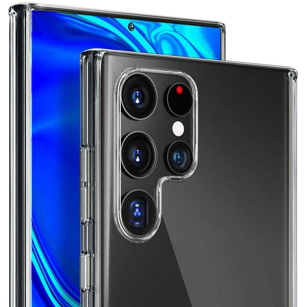Etui 3MK Samsung Galaxy S22 Ultra Clear Bezbarwny Case