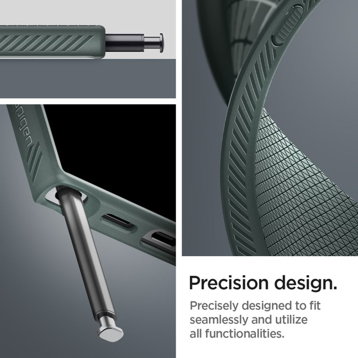 Etui Spigen Liquid Air Samsung Galaxy S24 Ultra Abyss Green Case