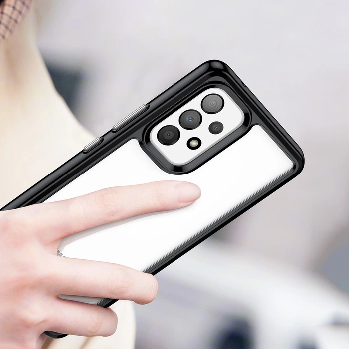 Outer Space Case etui Samsung Galaxy A53 5G pokrowiec z elastyczną ramką przezroczyste