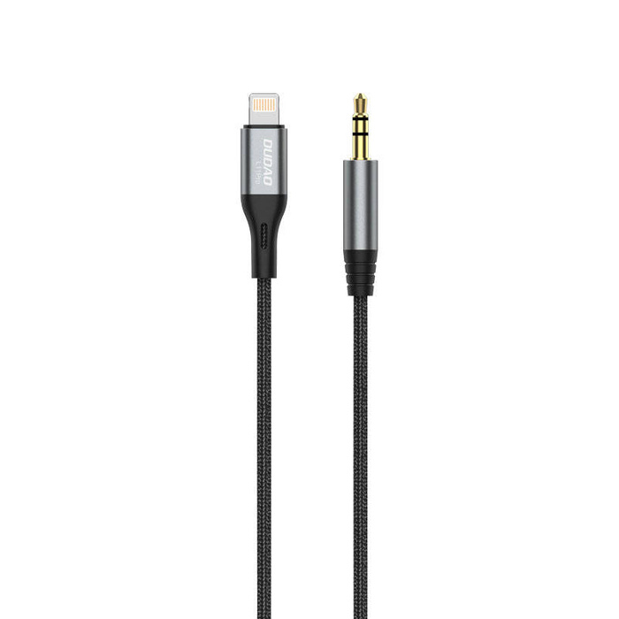 Dudao kabel audio Lightning - mini jack 3.5mm szary (L11PRO)