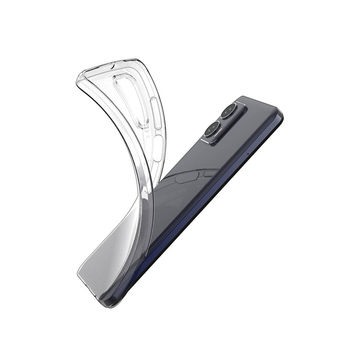 Etui Ultra Clear 0.5mm etui do Motorola Moto G73 5G cienki pokrowiec przezroczyste Case