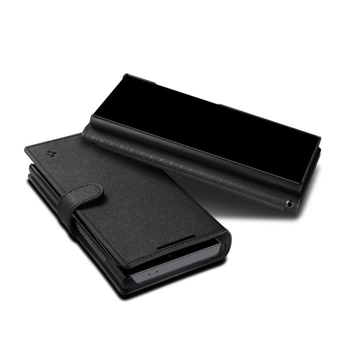 Etui Spigen Wallet ”s” Plus Samsung Galaxy S24 Ultra Black