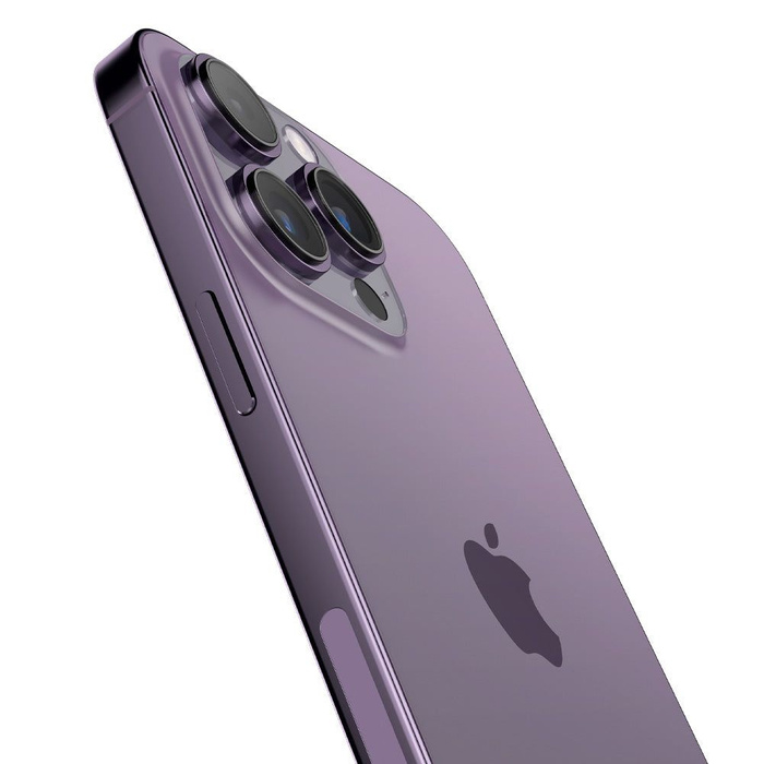 OSŁONA APARATU SPIGEN OPTIK.TR ”EZ FIT” 2-PACK IPHONE 14 PRO / 14 PRO MAX DEEP PURPLE
