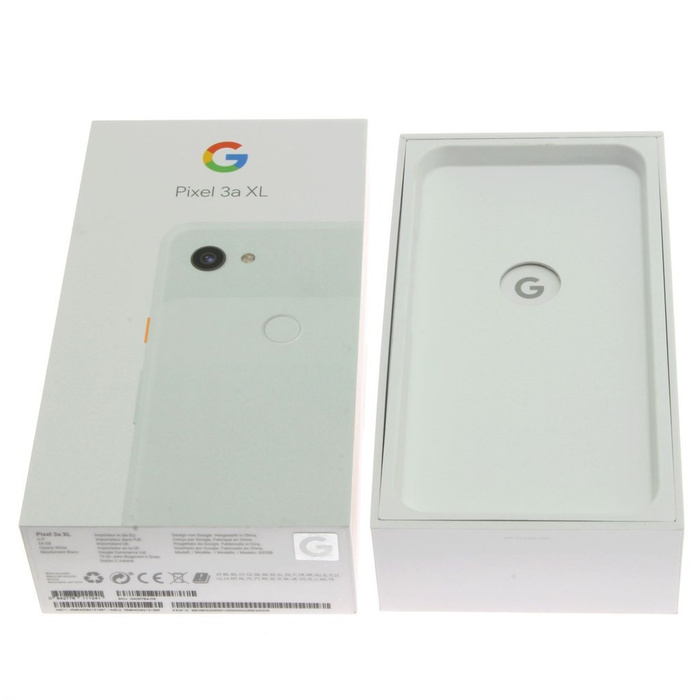 PUDEŁKO Google Pixel 3a XL 64GBGB Clearly White Oryginalne