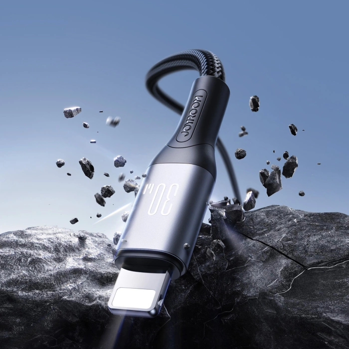 Kabel Joyroom S-A28 Flash Series 30W USB-C - Lightning 1m - czarny