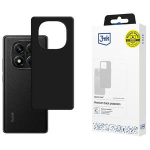 Etui 3MK Silicone Case do Xiaomi Redmi   Note 14 Pro 5G czarny