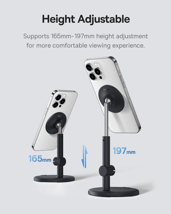 Magnetyczny uchwyt na telefon Baseus MagPro (czarny)