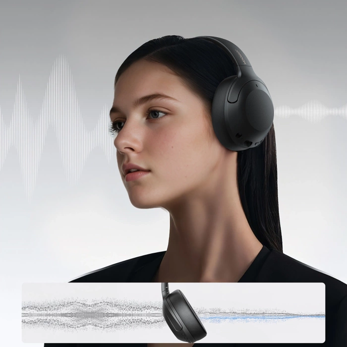 Słuchawki bezprzewodowe Joyroom J-Head Series JR-JH2 z ANC Bluetooth - czarne