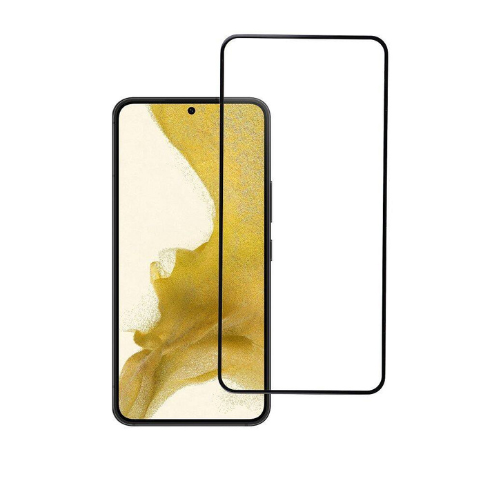 Szkło hartowane do Samsung Galaxy S22 (full glue / case friendly) Blue Star 5D czarne