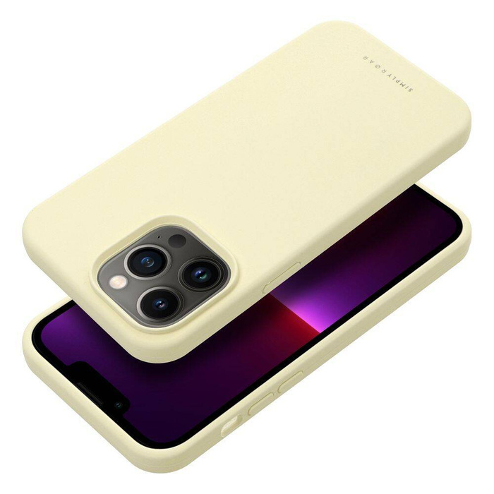 Futerał Roar Cloud-Skin - do iPhone 13 Pro Jasnożółty