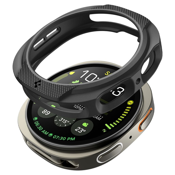 ETUI SPIGEN SAMSUNG GALAXY WATCH 8 44 MM LIQUID AIR MATTE CZARNE