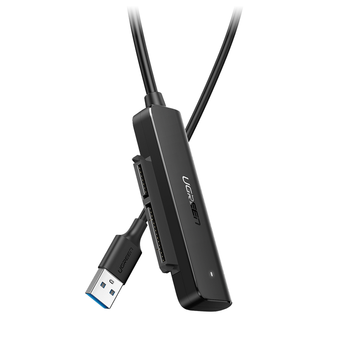 Adapter UGREEN USB Do Dysku SATA 2.5 50cm Czarny 70609