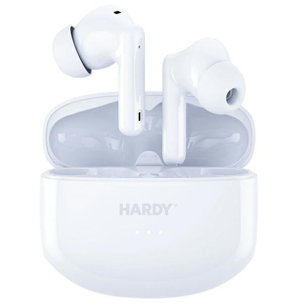 3MK Hardy LifePods Pro słcuhawki bezprzewodowe Bluetooth 5.3 ANC białe/white